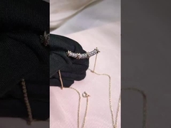 Viên kim cương vàng thật 18k từ đồ trang sức thiết kế hiện đại cho thị trường xa xỉ