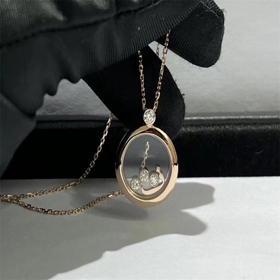 Đàn bà 18 carat vàng vòng cổ dài 42cm với kim cương trang sức Ả Rập