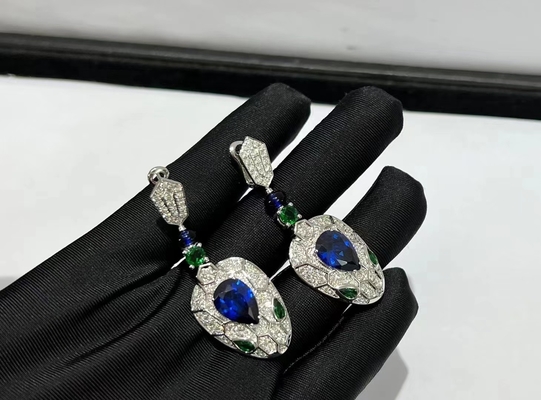 đồ trang sức tùy chỉnh đồ trang sức vàng 18 carat đồ trang sức quý giá đồ trang sức bông tai