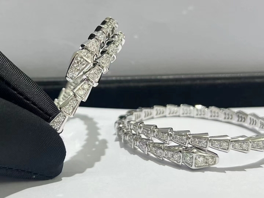Đồ trang sức cao cấp 18k vàng rắn kim cương thực Đồ trang sức xa xỉ Hk Setting