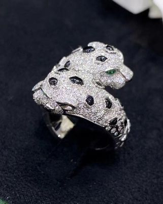 VVS Clarity 18k Gold Luxury Brand Jewelry High-End Bao bì cá nhân