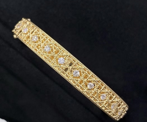 Xét bóng 18K vàng kim cương đeo tay đeo tay đeo tay đeo tay đeo tay đeo tay
