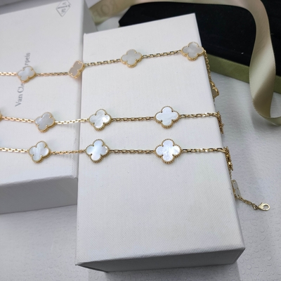 Alhambra Vca vòng tay cho đồ trang sức tùy chỉnh Chiếc đồ trang sức vàng 18k Ý bán buôn