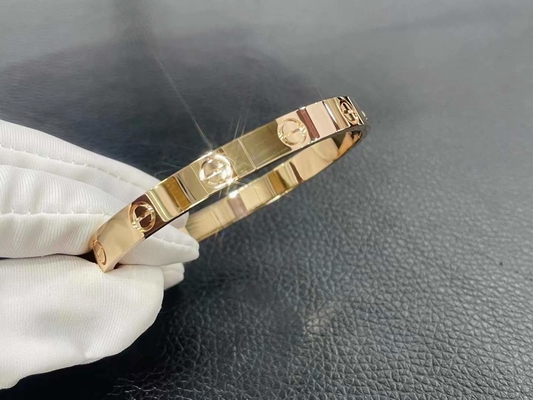 Đồ trang sức Đồ kim cương sang trọng HONG KONG Đồ trang sức Brand Đồ trang sức Unisex 6,1mm Độ rộng Đồ trang sức vàng